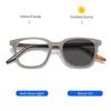 Vintage TR90 Square Reading Glasses Unisex Eyeglasses Frame Optical Prescription Eyeglasses for Women Men Retro Matte Eyewear