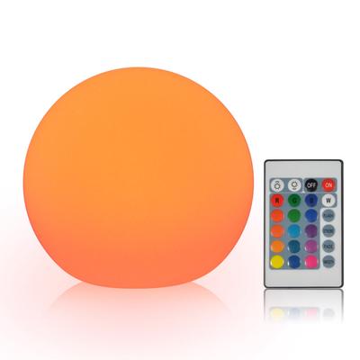Rechargeable LED Ball Light, Bedroom Decorative Remote Control Lamp, Christmas Halloween Party