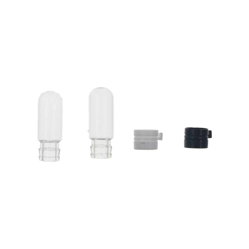 Cap Essential Oil Bottle Round Bottom Bottle Mini Refillable Bottle Glass Test Tube Perfume Bottle