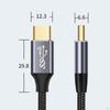to Cable Adapter 5A 20V USB 3.1 PD Video Shaped Male for Mobile Phones Computer Laptops