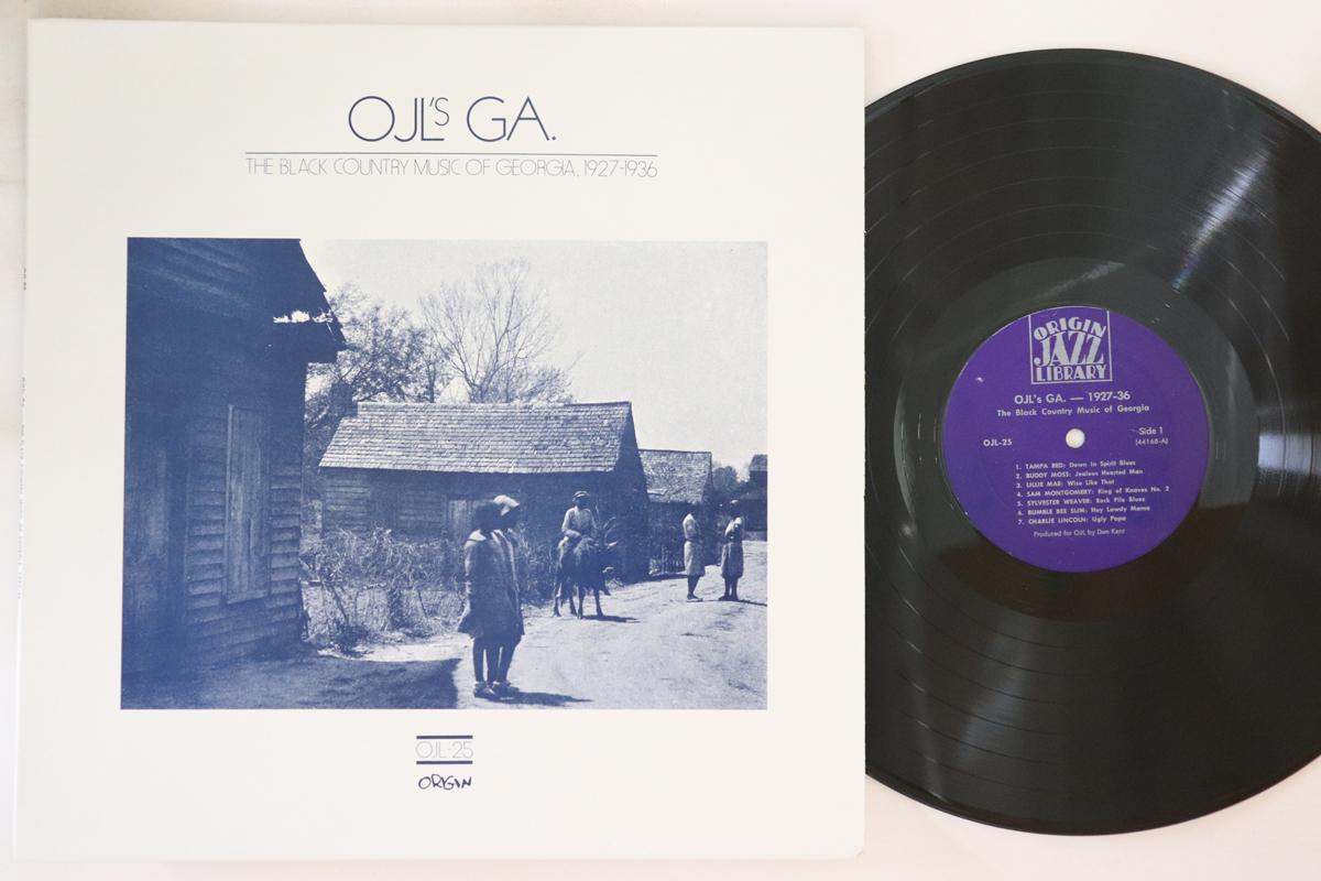 

LP Record VARIOUS Ojls Ga. The Black Country Music OJL25 ORIGIN JAZZ LI 1982 US Blues Used