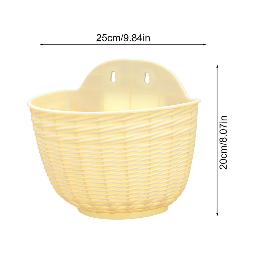 Imitation Flower Pot Garden Flower Pot Flower Pot Wall Hanging Plant Planting Pot Basket Courtyard Balcony Garden Supplies