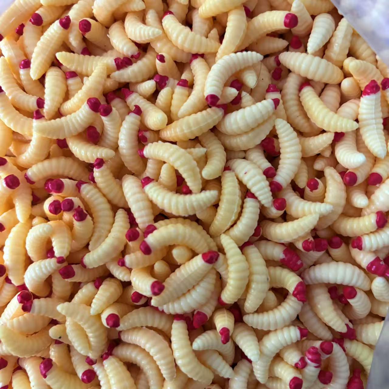 

2см/0.4г Опариш Борошняний черв як М яка пластикова біонічна приманка - Імітація наживки для риболовлі