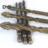 5Pcs Four-Edged Serrated Eccentric Drill Bits High Hardness Rustproof Corrosion Resistant Multifunction Drill Bit Set