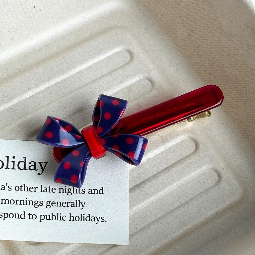 And Modern Cute Polka Dot Bow Hair Accessories Perfect For Womens Everyday Use