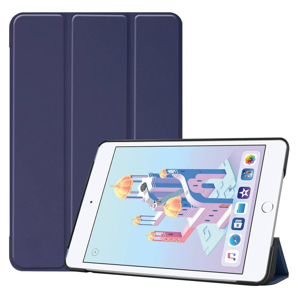 Case for iPad Mini 4 5 7.9'' with [Tri-fold Stand + Auto Wake/Sleep Function], Premium PU Leather Case Shockproof Hard Shell
