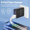 80W USB Charger PD Fast Charging Type C Mobile Phone Adapter For iPhone 15  Quick Charge EU/US/UK Plug Wall Charger