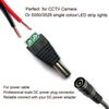 6pcs Male/Female/6 Female And 6 Male 5.5mm X 2.1mm Female Male DC Power Plug Adapter For 5050 3528 5060 Single Color LED Strip