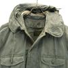 US AIR FORCE 50s Vintage Black Tag Cattle Jacket L Sage Green Field Men's Used