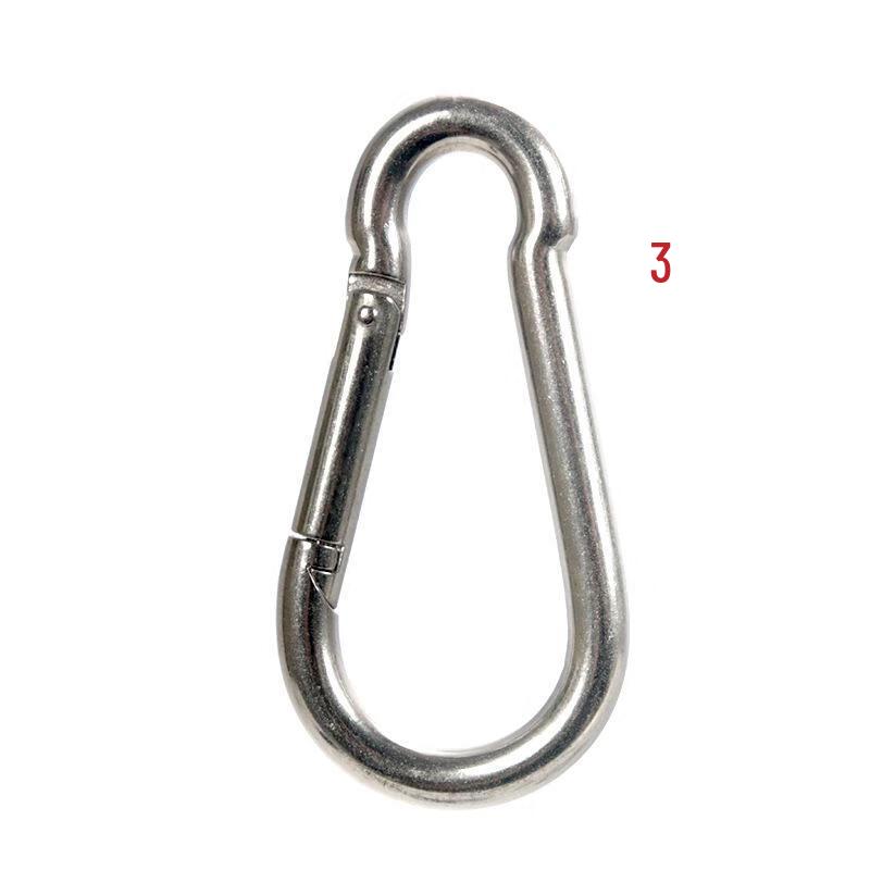 Nu Feng Stainless Steel Locking Spring Carabiner Hook