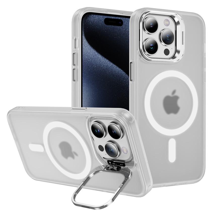 

Захисний тримач для камери з покриттям для iPhone 15 Pro Max 14 Plus 13 12 11Pro Max Magsafe Magnetic Matte Back Cover For iPhone 13 прозорий