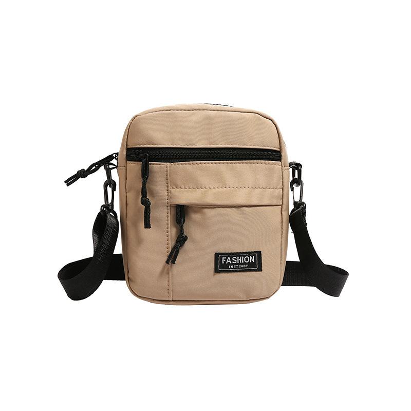 

Уличный тренд маленькая сумка-мессенджер для пары модная повседневная холщовая сумка мужская уличная наплечная сумка для мобильного телефона one size fits all хаки