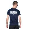 Top Gun Mens Cougar Back Print T-Shirt