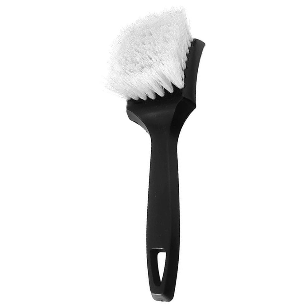 1/2PCS Car Wheel Brush Tire Cleaning Brushes Tools Car Rim Scrubber Cleaner Duster Handle Motorcycle Wheels Car Detailing Brush