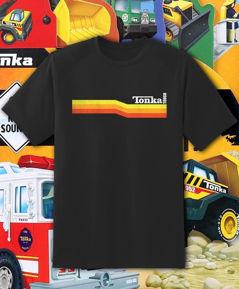 Tonka Trucks Strip logo T Shirt Youth M - Adult 6XL Fast Ship! Unisex T-Shirt XXL