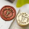 Metal Wax Seal Stamp Letter Series Sealing Wax Stamp for Envelope Cards Letter