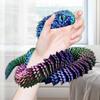 30cm Tierfigur 3D-gedruckte Schlangenspielzeug Bewegliche Gelenke Fidget Toy Schreibtischverzierung Drehbare Schlangenfigur Heimdekoration