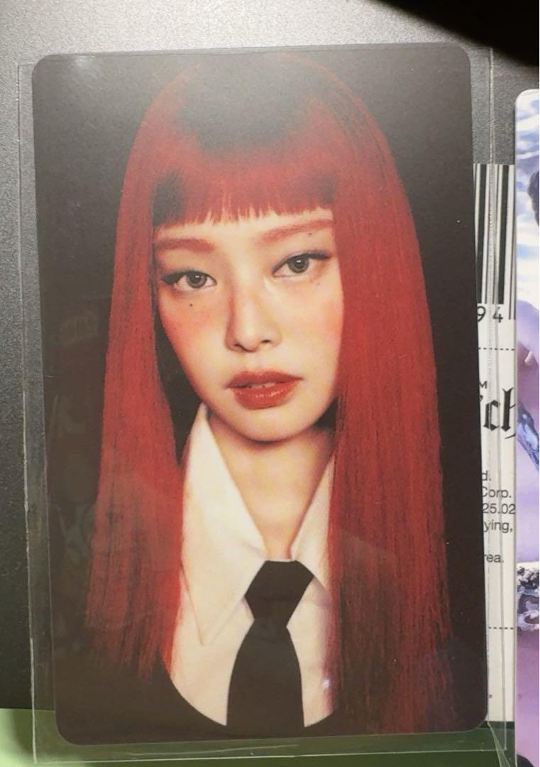 

[Б/У] BLACKPINK Дженни Руби Бонусная торговая карта QQmusic 1