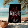 Slipknot Mode Strandtuch: Ideal für Sommerabenteuer Weich, saugfähig und schnell trocknend geeignet zum Schwimmen und Baden