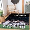 Juventus Personalized Name Area Rug Design for Balcony Foyer Decorate room Dormitory Antislip Carpet Office home decor