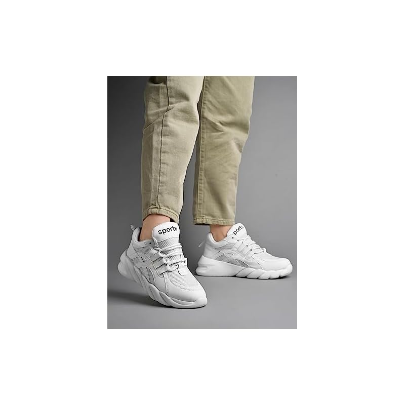 Shoetopia Girls Jm-40 White Sneaker - 5 Uk (Girls-Jm-40-White) 5 UK белый