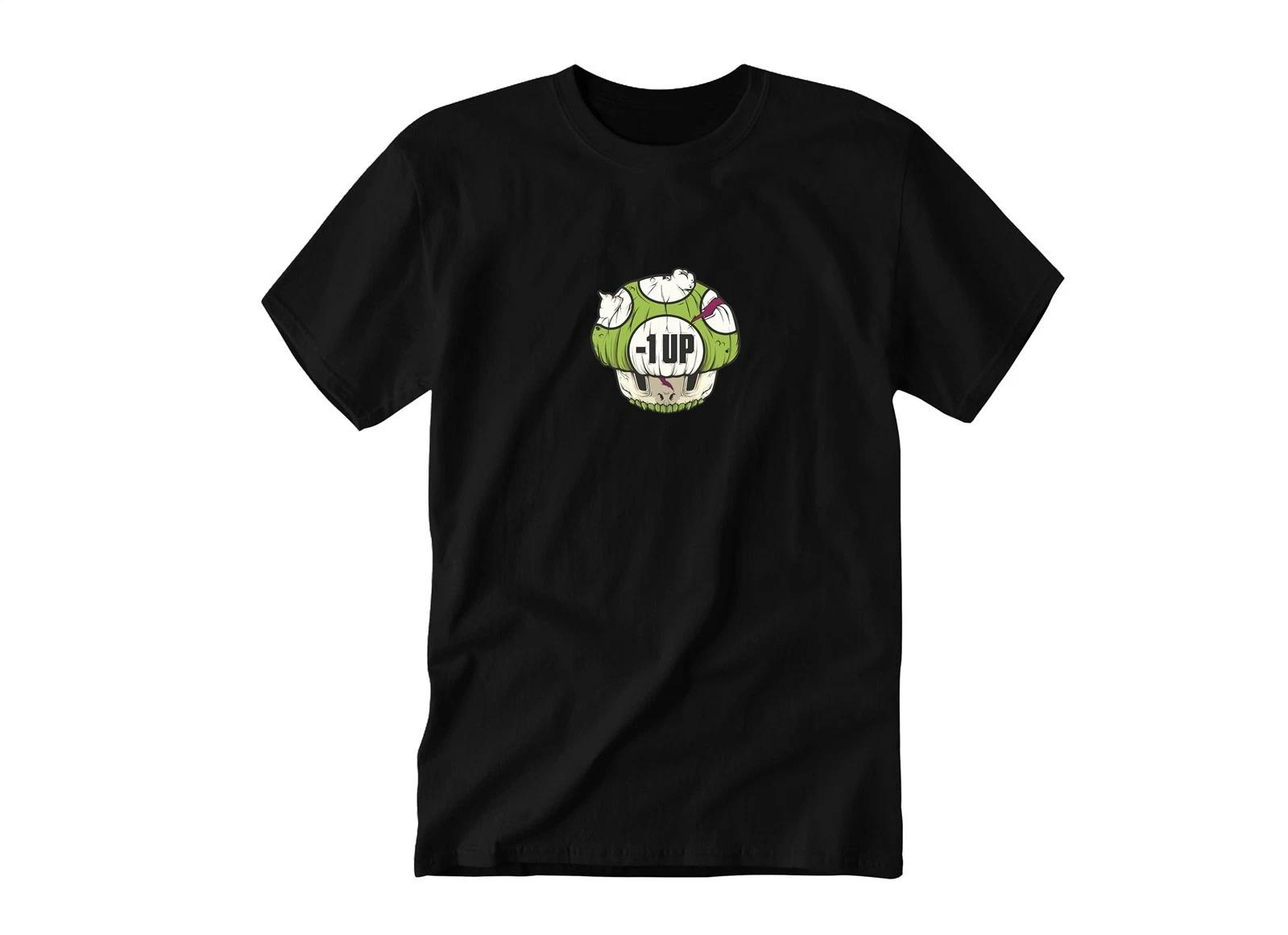 -1UP Life Art Illustration | Kids & Adult Unisex Tee Tshirt 2XL