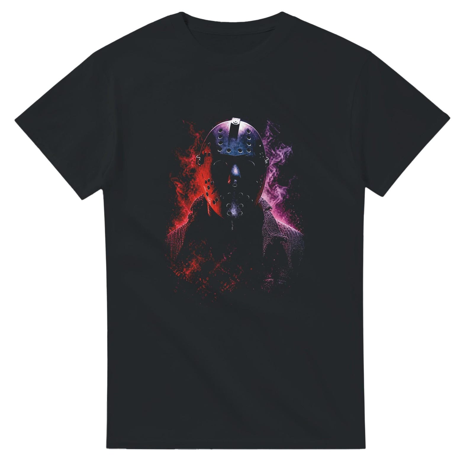 Friday the 13th Halftone Heavyweight Unisex Crewneck T shirt | Gildan® 5000 3XL