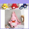 Entzückende Cartoon-Ente Kinder-Umhängetasche Niedliche Nylon-Crossbody-Tasche