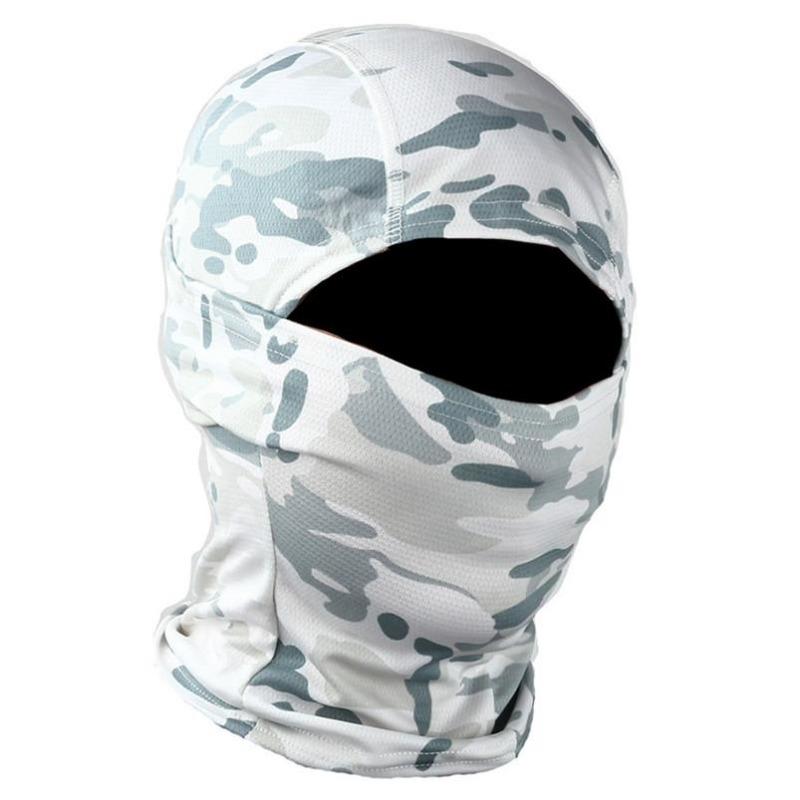 Outdoor Camouflage Camo Balaclava Army Tactical Military Ski Full Face Mask Motorcycle Bicycle Caps Full Face Mask 27 COLORS