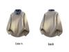 Men's 2025 Autumn/Winter Lapel Knitwear Hoodie with Velvet Lining