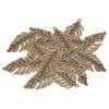 20pcs Bronze Bronze Leaf Jewelry Accessories Antique 21*46MM Leaf Charms Alloy Hollow Leaf Metal DIY Handicraft