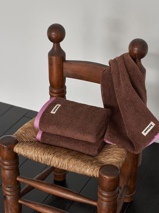 KOTONA Home Body Towel Woody Brown 5P Pack Woody Brown 5P