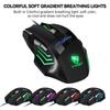 RGB Light Wired Mouse Illuminated Colorful Esports Wired Mouse Ergonomics Cool RGB USB Wired Mouse Computer Accessories