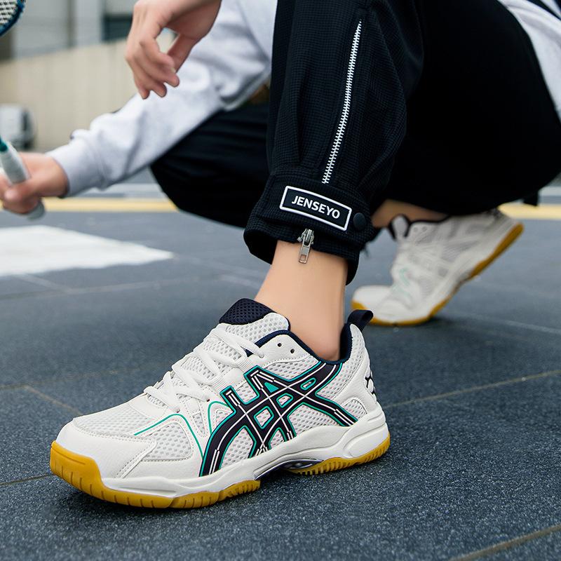 Professional badminton shoes men's youth adult ultra-light shock absorption training special outdoor sports shoes