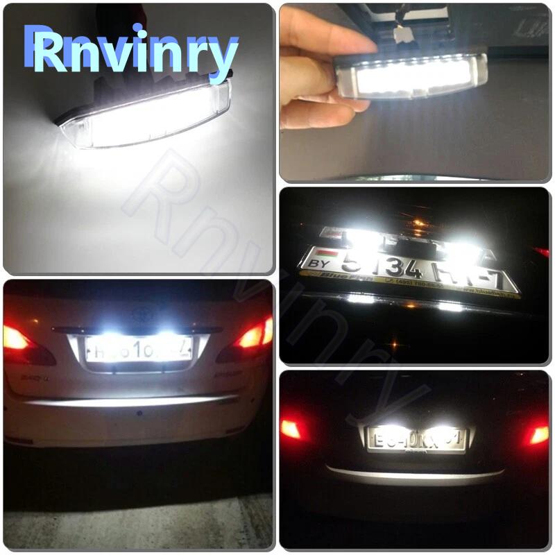 For Lexus IS200/IS300/RX300/RX330/RX350/RX400h For Mitsubishi Colt plus Grandis For Scion TC 05-10 License Number Plate Lights