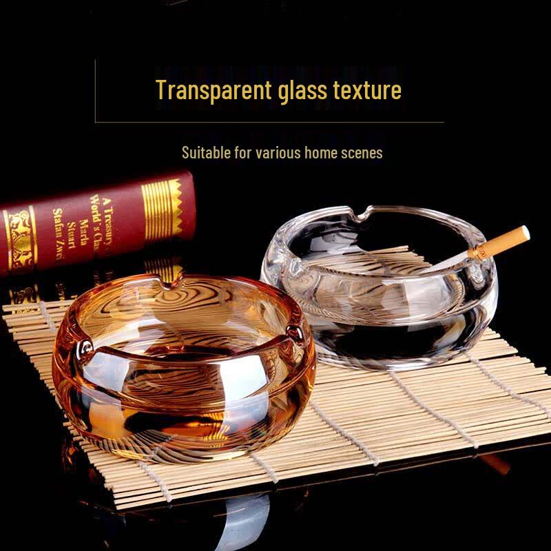 Flavinmci Crystal Glass Ashtray