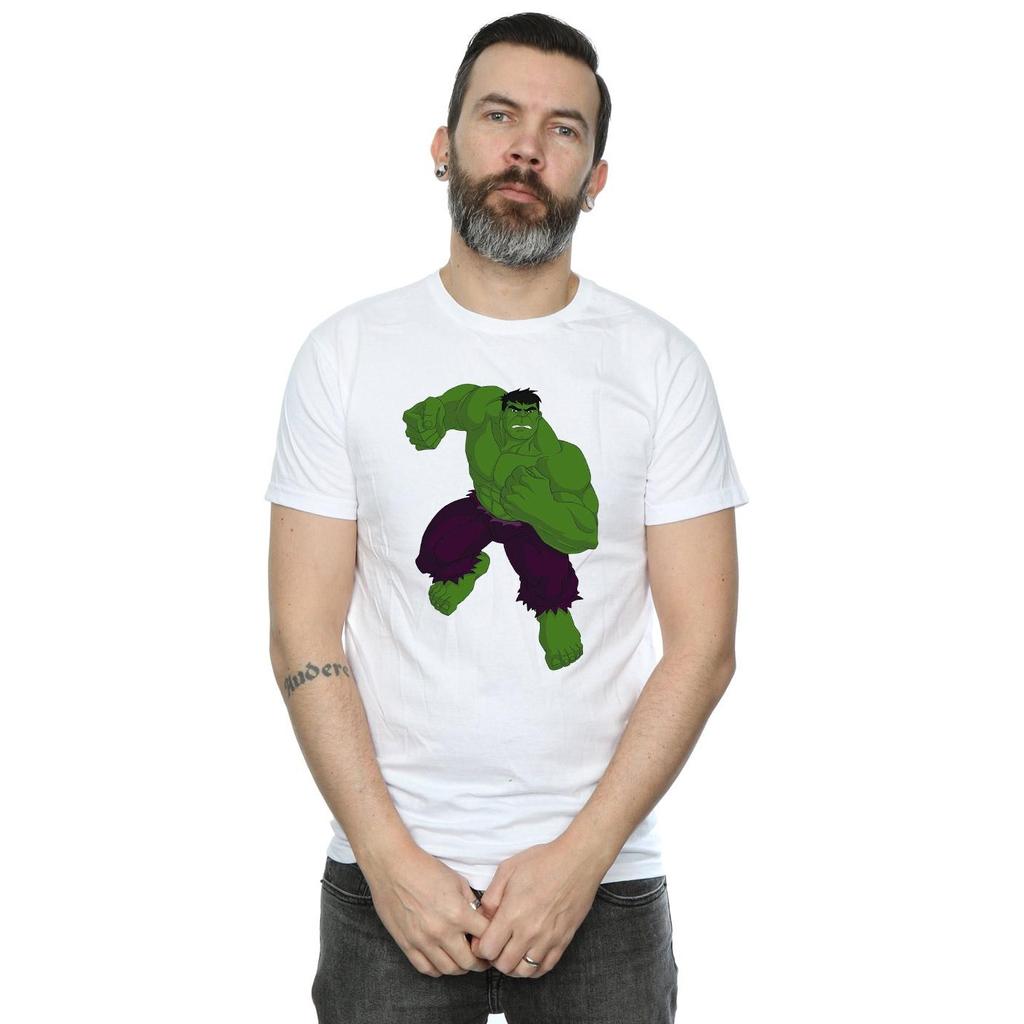 Hulk Mens Simple Cotton T-Shirt
