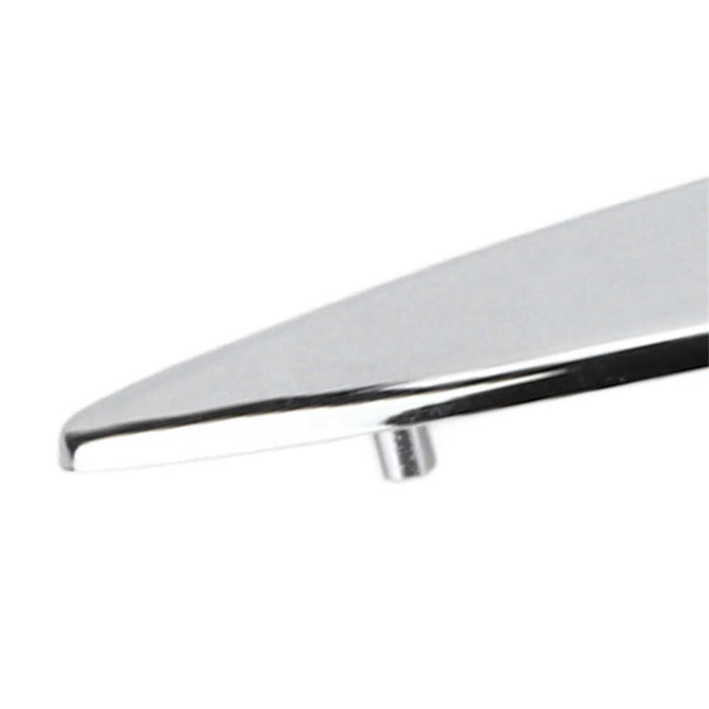 2x Front Bumper Upper Grill Moulding Trim 735455041 735455042 For Fiat 500 07-15