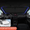 Pro Mitsubishi Outlander 2026-2026 2026 Kryt sluneční clony na čelní sklo auta Sluneční clona na přední okno Clona Ochrana interiéru vozu proti UV záření