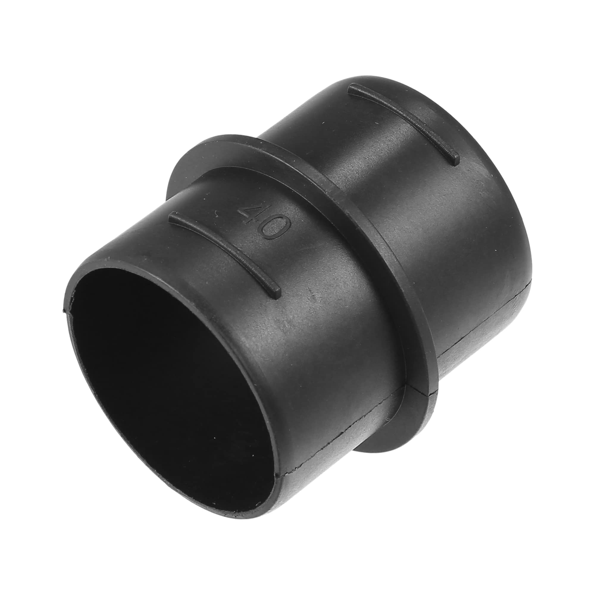 

A ABSOPRO Car Air Duct Connector Straight Air Heater Duct Joiner Connector Pipe 42mm Outer Diameter Plastic Black 5x5cm чорний