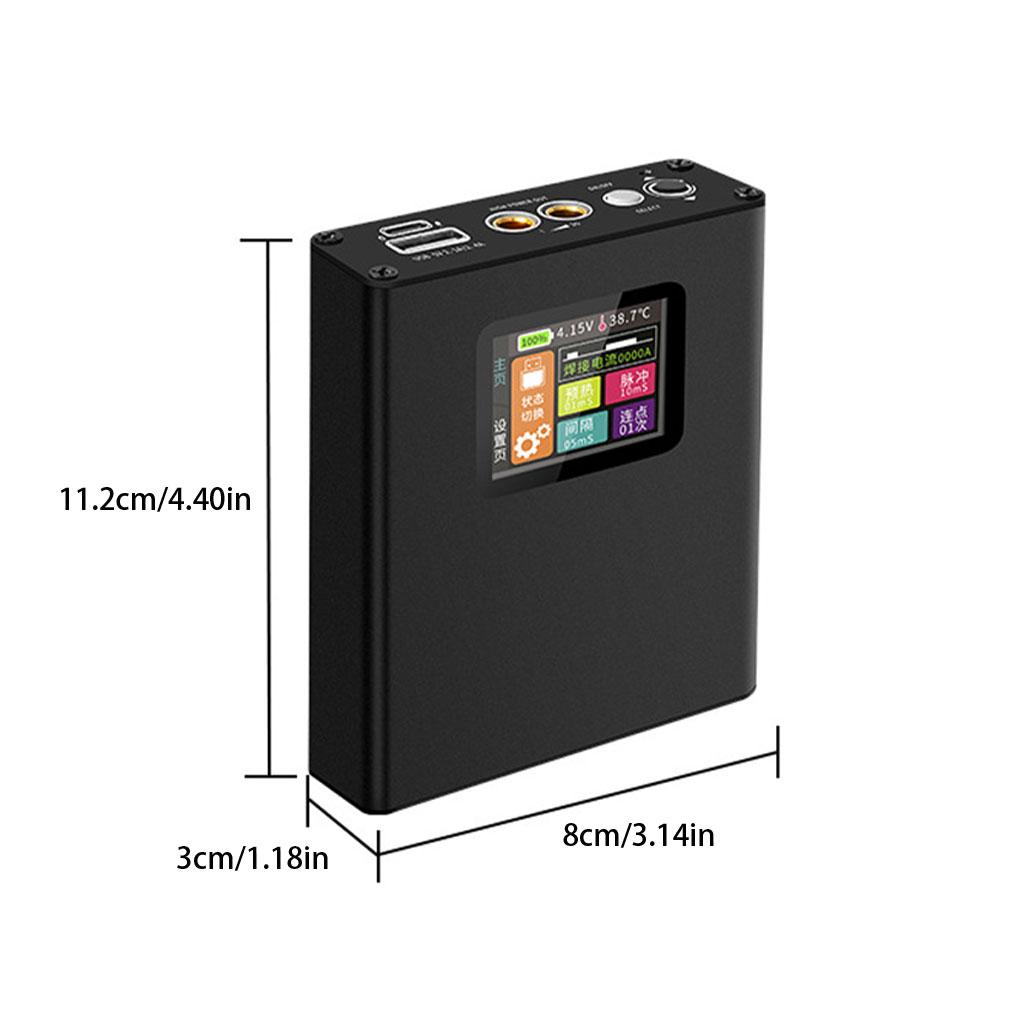 ABS Lightweight Welding Machine With Portable Power Bank Function Easy To Carry Spot Welder Diy Kit As shown