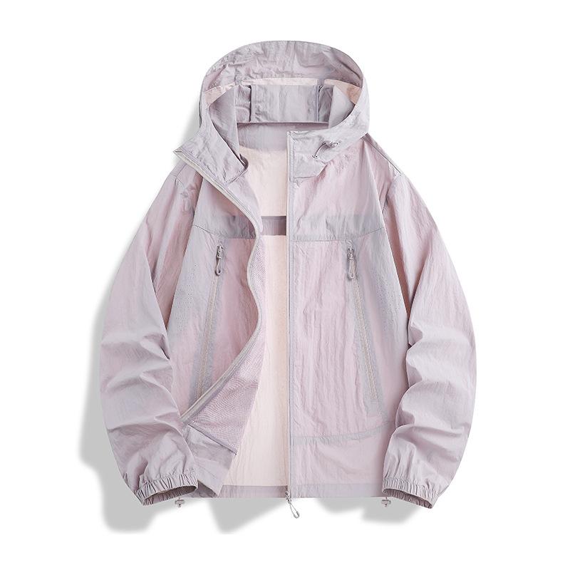 Unisex Sun Protection Jacket UPF100+ UV Protection Lightweight Breathable Outdoor Hiking Climbing Sun Hoodie for Summer