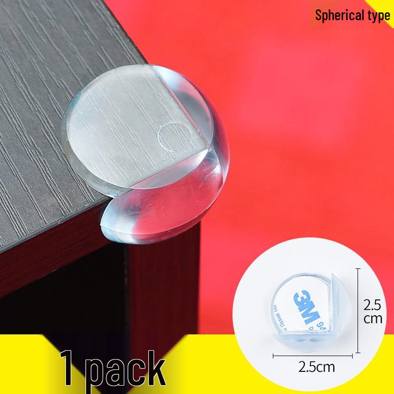 

Transparent Anti-Collision Silicone Table Corner Protector Sticker