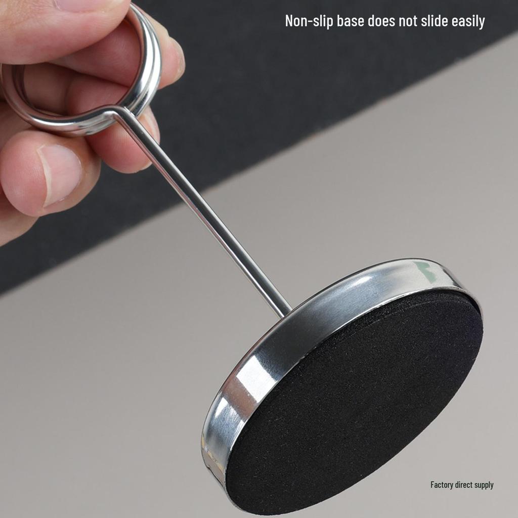 Stainless Steel Vertical Memo & Card Holder Stand
