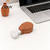 Cute Pixel Food Toy 3D Printed Chicken Leg Fidget Toy, Twist Spiral Stress Relief Kids Desktop Sensory Desk for Adults Anxiety Office Gadget