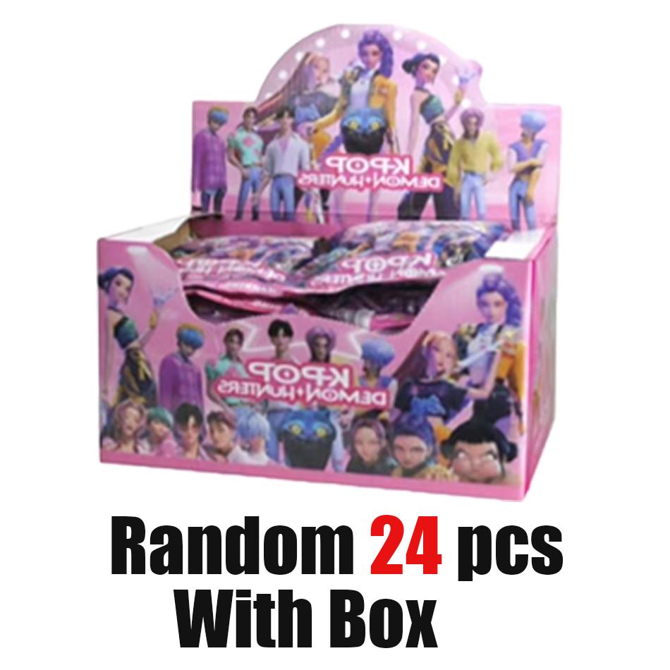 Anime Kpop Devil Hunter Blind Box Disassembly Fun Blind Bag Small statue Peripheral model Desktop Blind box decoration gifts