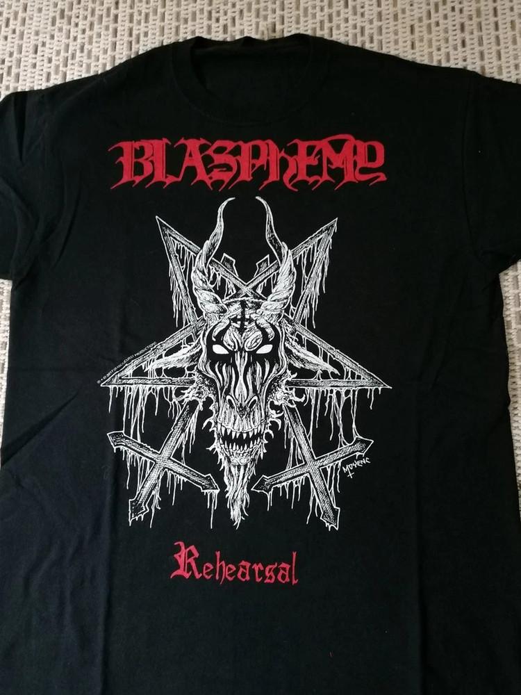 

Blasphemy Rehearsal Gift For Fans Black S-235XL T-Shirt K1175 Unisex T-Shirt XXXXL