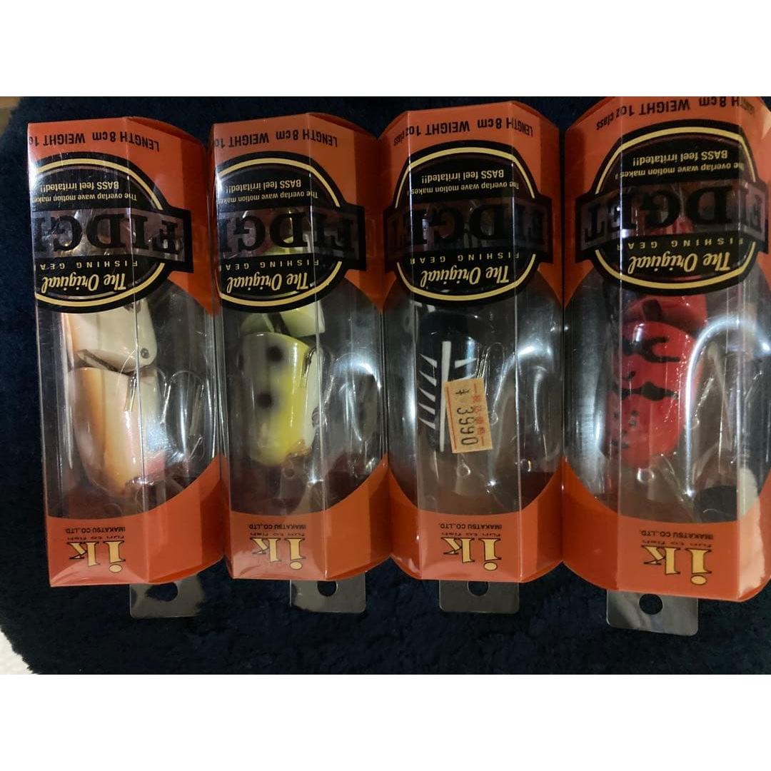 Used IMAKATSU FIDGET 4-piece set top water