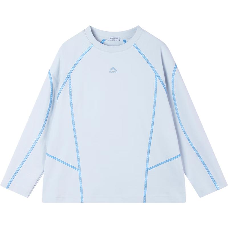 Mucmukn Boys  Long Sleeve Color-block Sport T-Shirt 110CM
