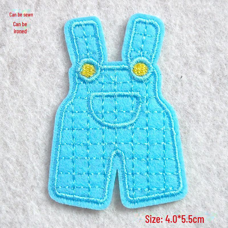 Cartoon Embroidery Patch Set for Clothing: Jeans, Down Jackets, and Repair